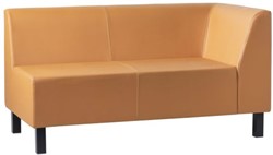 Elements modulaire bank, massief beukenhouten poten, zithoogte 42cm.