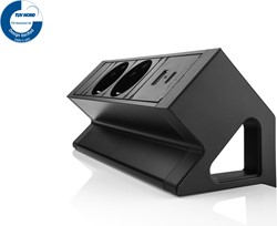 POWER DESK UP2.0 - 2X STROOM+ USB CHARGER A/C