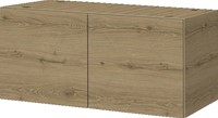 Flexwall inbouw opbergelement 76 br x 36 hg x 40cm dp, indeling 1-vaks met 2x draaideur voorzien van push to open mechaniek