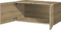 Flexwall inbouw opbergelement 76 br x 36 hg x 40cm dp, indeling 1-vaks met 2x draaideur voorzien van push to open mechaniek-2