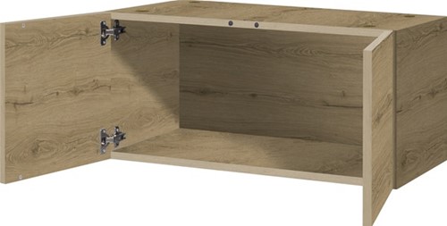 Flexwall inbouw opbergelement 76 br x 36 hg x 40cm dp, indeling 1-vaks met 2x draaideur voorzien van push to open mechaniek-2