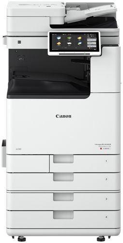 Canon imageRUNNER Advance DX C3826i copier, printer & scanner. Inclusief: - DADF-BA1, - Cassette Feeding Unit-AW1