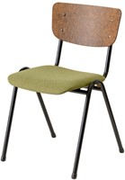 Hemp 400 stoel, rug en zitting van 100% hennep en plantaardige hars-3