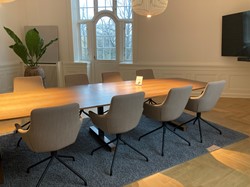 Deberenn Hendrix mini, lage rug, 4-poots draaibaar frame 