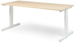 Voortman Hi Tee zit/zit bureautafel, instelbare hoogte 64-86cm met T-poot