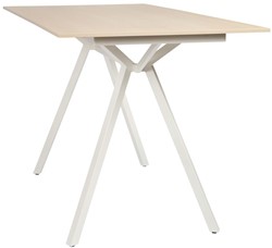Vepa VPax statafel X-frame, hoogte 110cm met melamine blad 25mm.