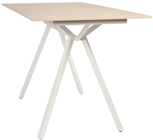 Vepa VPax statafel X-frame, hoogte 110cm met melamine blad 25mm.