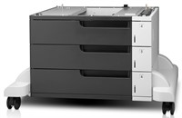 HP LaserJet 3x500-sheet invoerlade met standaard-3