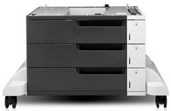 HP LaserJet 3x500-sheet invoerlade met standaard