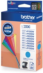 Brother LC-223CBP inktcartridge 1 stuk(s) Origineel Cyaan