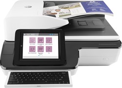 HP Scanjet Enterprise Flow N9120 fn2 Flatbed-/ADF-scanner 600 x 600 DPI A3 Zwart, Wit