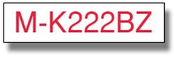 Brother MK-222BZ (9mm) labelprinter-tape M