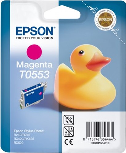 Epson Duck inktpatroon Magenta T0553-3