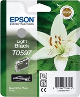 Epson Lily inktpatroon Light Black T0597 Ultra Chrome K3-3