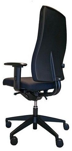 Goal Smart bureaustoel incl. 4D armleggers en zitdiepte verstelling. Zitting en rug in zwart-3