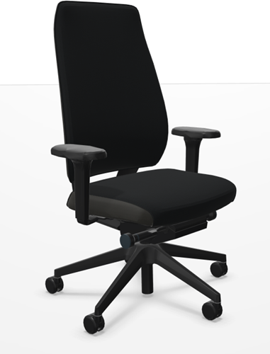 Interstuhl JOYCEis3 bureaustoel voorzien van een hoge rug- 4D-NPR - Gestoffeerd -2