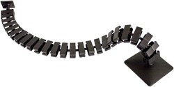 Flexibiele kabelslang 130cm tbv zit.sta werkplek incl. bevestigingsmateriaal
