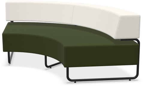 Deberenn Loca bank, 1/4 curve, concave.