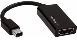 StarTech.com Mini DisplayPort naar HDMI Adapter - UHD 4K 60Hz - Nikkel Connector - Zwart