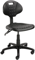 VD Multifunctionele werkstoel met zithoogte verstelling 39-52 cm en rugleuning verstelling