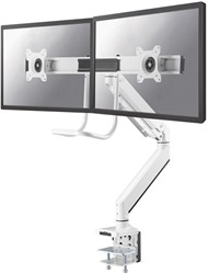NeoMounts D775DX Flat Screen Desk mount (10-32i) desk clamp/grommet
