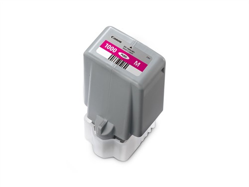 Canon Ink Tank 80 ml PFI-1000 Magenta Geschikt voor:  Canon imagePROGRAF PRO-1000