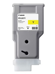 Canon Ink Tank 300 ml PFI-207 Yellow Geschikt voor:  Canon imagePROGRAF iPF680/iPF685/iPF780/iPF785