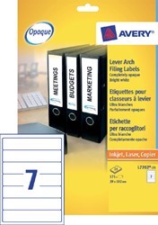 Ordnerrugetiketten voor printers