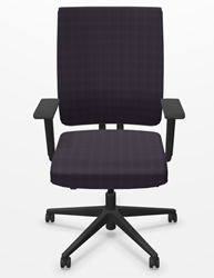Viasit Lineo bureaustoel inclusief zitdiepte verstelling, armlegger 2D hoogte en breedte verstelbaar, Gestoffeerd in Xtreme G2/1116, incl. Zachte wielen Gestoffeerd - 2D