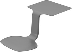 Z-TOOL stoel+tafel in 1 grijs Polypropyleen