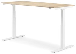 Voortman Hi Tee zit/sta bureautafel, elektrisch verstelbaar 65-130cm met hoog/laag bediening. Kleur blad en onderstel n.t.b.